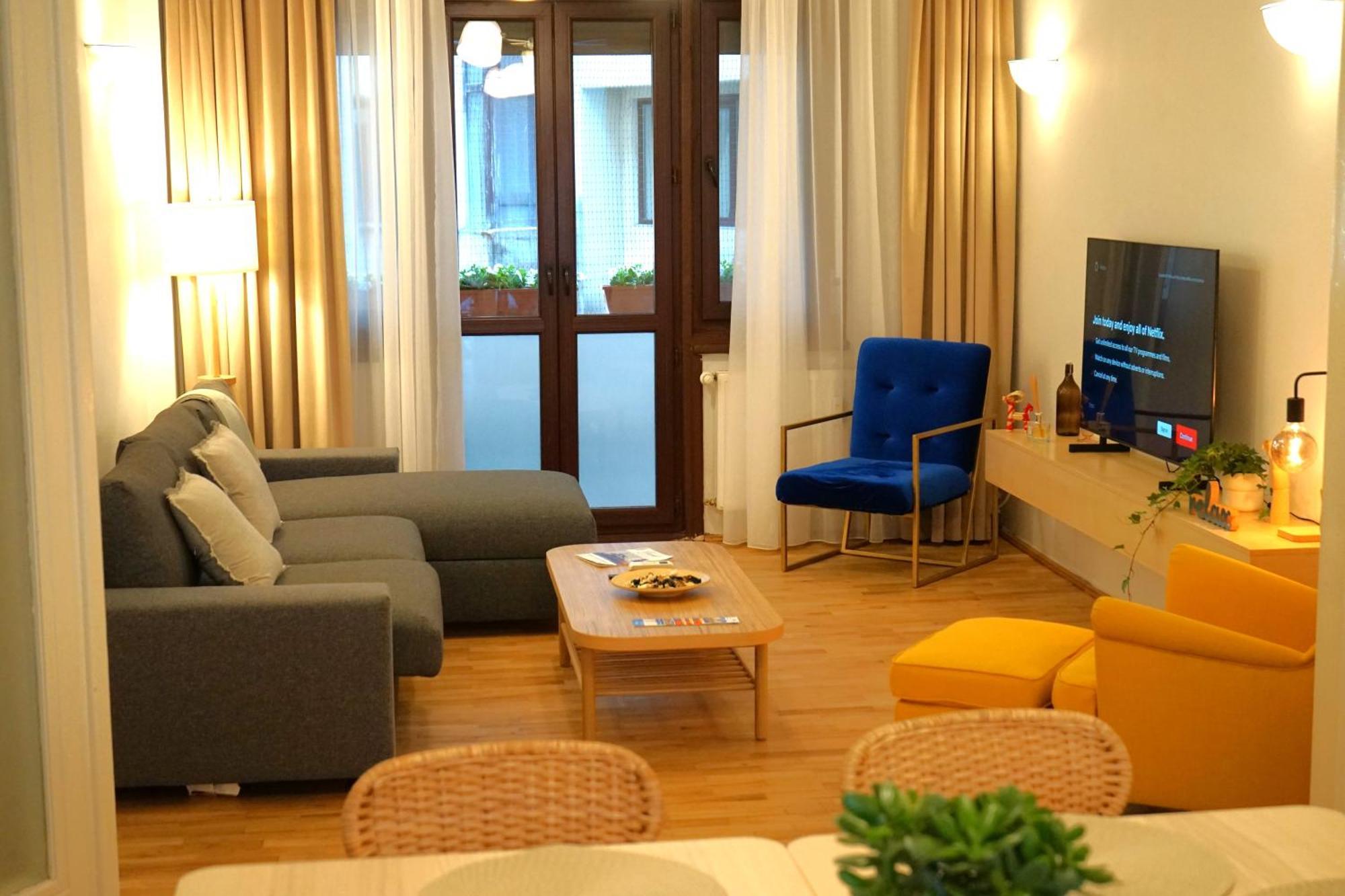Spacious 3Br, 2Bt With 5 Balconies Bükreş Dış mekan fotoğraf