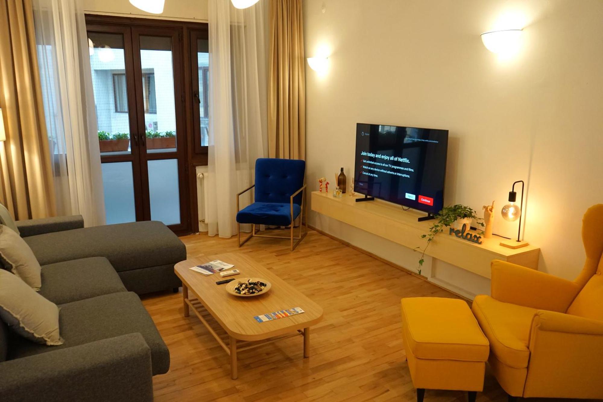 Spacious 3Br, 2Bt With 5 Balconies Bükreş Dış mekan fotoğraf